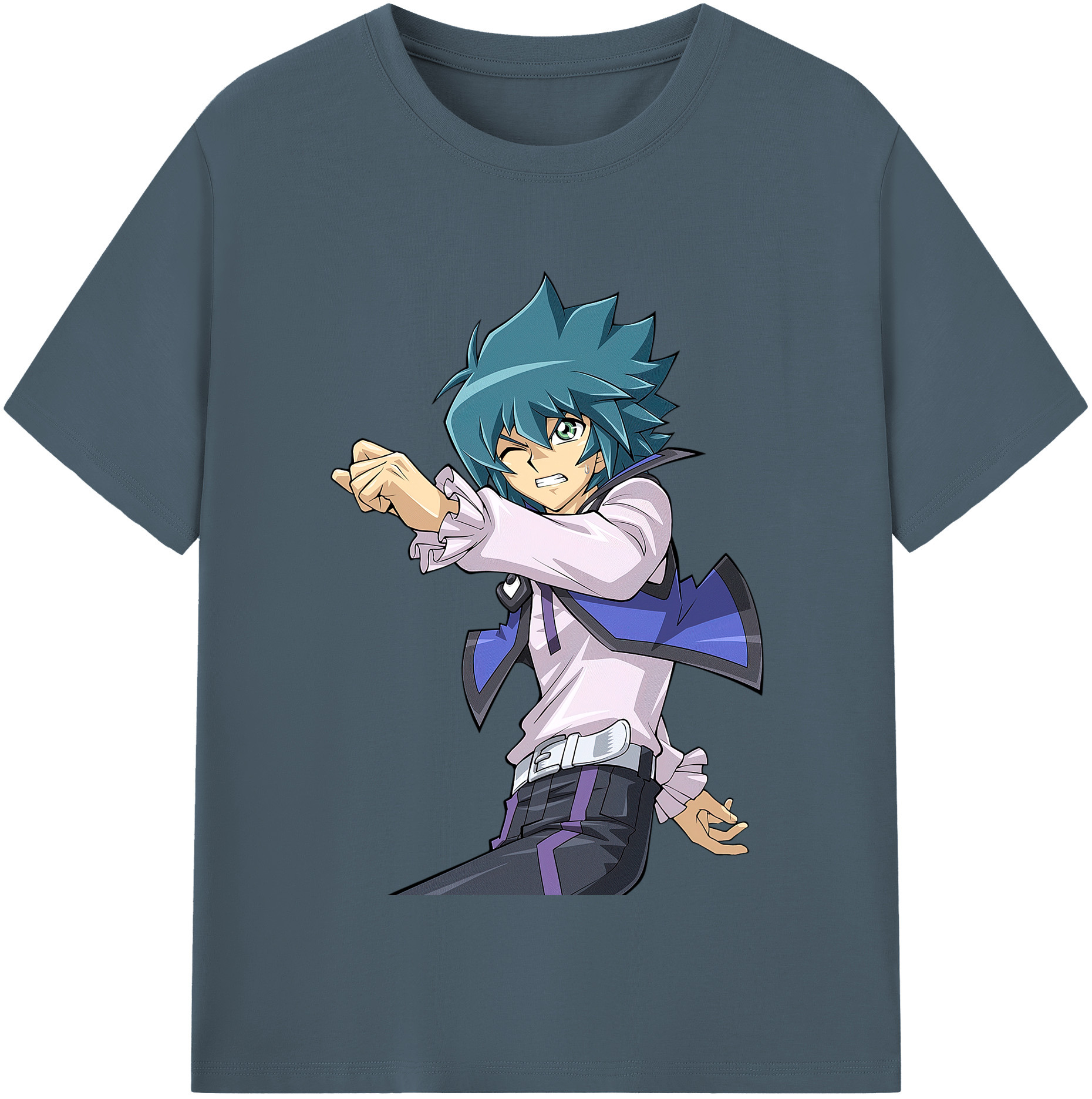 （画像用） 遊☆戯☆王 Yu-Gi-Oh! 綿100％半袖Tシャツ（フロントプリント）